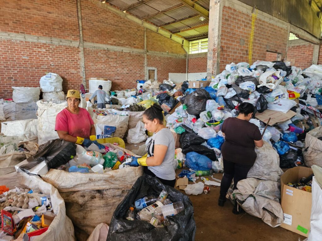Município tem oito associações de recicladores ARCAN, ARFIN, ACRFN, Cidade Limpa, Filhos do Rei, Reciclando, Reviver e Unidos, formadas por cerca de 100 famílias, que realizam, diariamente, a triagem dos resíduos recicláveis descartados pela população